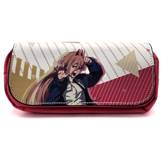 Power Style A - Chainsaw Man 7x4" Clutch Pencil Bag