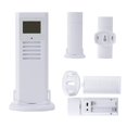 thumbnail image 3 of Cateissary Weather Station Indoor Outdoor Wireless Digital LED Backlit Hygrometer Humidity Display with LCD Electrodomésticos blanco Cateissary HA027154-01, 3 of 6