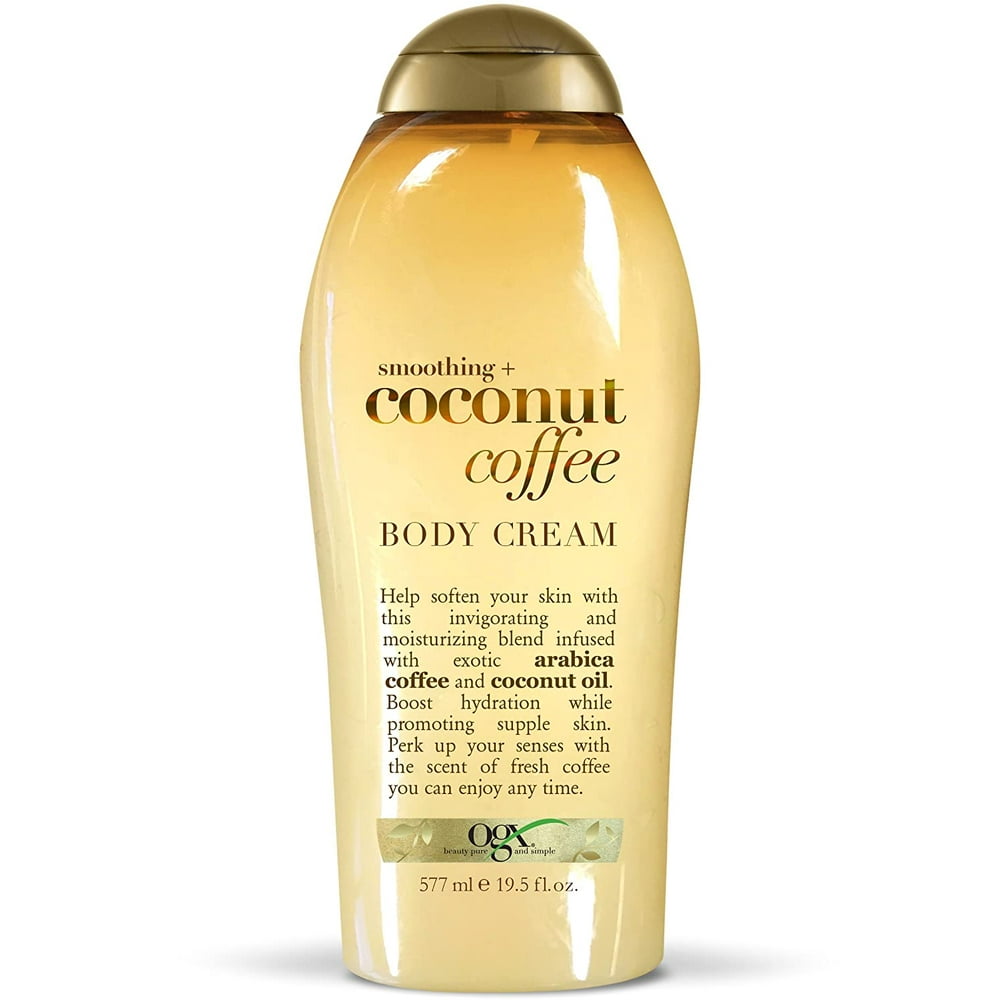Smoothing + Coconut Coffee Body Cream, 19.5 Ounce