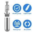 thumbnail image 7 of Clearance Sale Stainless Steel Keychain Pill Holder – Waterproof Portable Pill Case for Travel, Mini Pill Container with Locking Clip, Secure & Durable for Purse/Pocket, 7 of 7