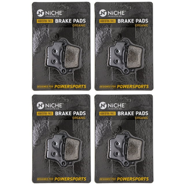 Niche Rear Brake Pad Set for Husqvarna FE350 Organic Motorcycle 4 Pack 519-KPA2492D