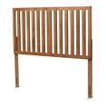 thumbnail image 2 of Oren Modern and Transitional Ash Walnut Finished Wood Queen Size Headboard, 2 of 8