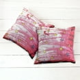 thumbnail image 2 of Ambesonne Retro Throw Pillow Cover 2 Pack, Red Grunge Celestial, 16", Red Blue Yellow, 2 of 6