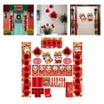 thumbnail image 5 of GUOOL Chinese New Year Couplets Fu Character Duilian, Porch Sign, Door Sign, Spring Festival Couplets for Holidays Home Door , A, 5 of 9
