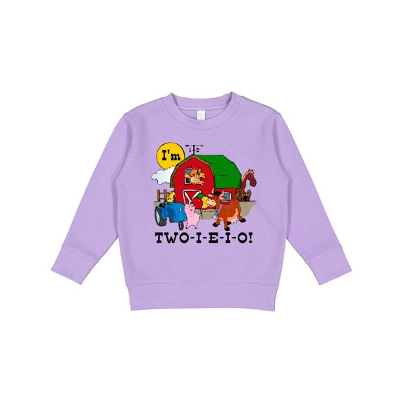 Inktastic Two-i-e-i-o Toddler Sweatshirt