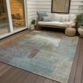 thumbnail image 6 of Addison Rugs Chantille Indoor/Outdoor Transitional Abstract Mocha Washable Rectangle Rug, 10' x 14', 6 of 6