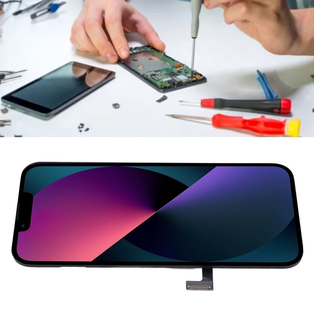 Digitalizador Táctil De Pantalla LCD, Reemplazo De Pantalla De Teléfono Tecnología Táctil 3D Slick Feel Buena Compatibilidad Para Reparación