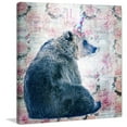 thumbnail image 2 of Marmont Hill "Party Bear" by Morgan Jones Painting Print on Wrapped Canvas, 2 of 5