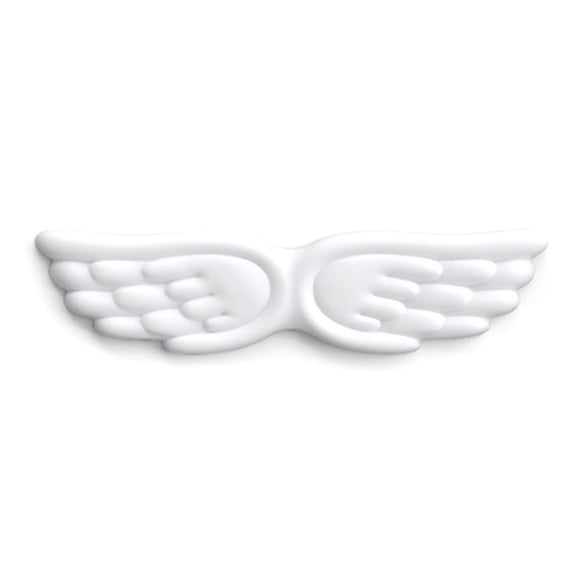 Keyboard Wrist Rest Angel Wing Memory Foam Mouse Pad Set Wrist Support Ergonomic Non-Slip for Computer Laptop Easy Type