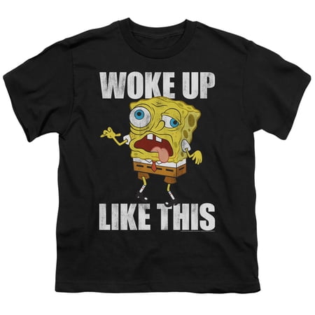 Spongebob Woke Up Like This Meme Unisex Youth T Shirt