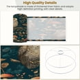 thumbnail image 4 of Gothic Lampshades 2 Pack Owl Mushrooms Forest Dark Green 13"x13"x10" Light Shade for Table Lamps Floor Lamp Shades Lampshade Replacement Easy Assembly Dark Academia Moody Decor, 4 of 8