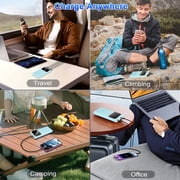 Portable Charger, 20000mah Power Bank, 22.5W Fast Charging Battery Pack with Usb-c/Usb-a Output, Digital Display Portable Phone Charger for iPhone 17/16/15/14/13 Pro Samsung Google LG iPad AirPods