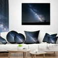 thumbnail image 4 of Designart Summer Night with Stars in Crimea - Landscape Photography Throw Pillow - 16x16, 4 of 5