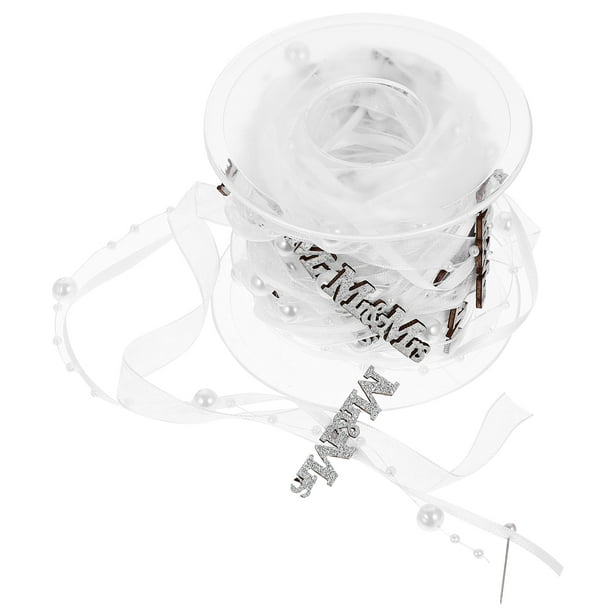 KAKOWELY 1 rollo de cintas para ramos de boda, cintas decorativas para ramos, cinta de fondo