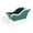 Green, variant on Christmas Sleigh Table Ornament Storage Basket Sled Shaped Bin Iron Material for Party Fireplace Mantle