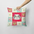 thumbnail image 2 of Odis Dog Love Fabric Decorative Pillow, 2 of 4