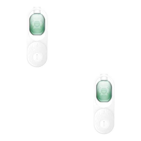 Naiovety ABS Air Freshener Battery Powered Rechargeable Gear Timing Remover Running Home 5 Fragrance Diffuser Odor Quiet tipo 4 2Conjunto