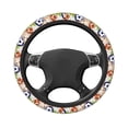 thumbnail image 3 of Daiia Steering Wheel Covers Balls Elastic Skidproof Steering Wheel Protective Cover Case Steering Wheel Protector Comfortable Protective Case For Suv Sedan Decor, 3 of 8