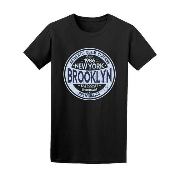 Denim Clothing Brooklyn New York Tee Men's -Image by Shutterstock