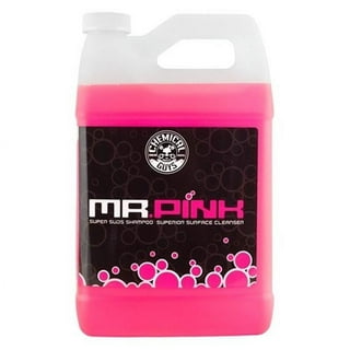 3D Pink Car Wash Soap - pH Balanced, Easy Rinse, Scratch Free Car Soap 64oz.