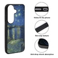 thumbnail image 2 of WIRESTER Shockproof Soft Rubber Cover Case for Samsung Galaxy S26 6.3" 2026, Starry Night Over The Rhone, 2 of 5