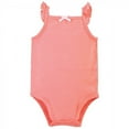 thumbnail image 2 of Touched by Nature Baby Girl Organic Cotton Bodysuits 5pk, Peach, 18-24 Months, 2 of 6