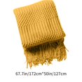 thumbnail image 3 of Throw Blanket, Solid Color Conditioning Blanket Blanket Sofa Blanket Office Nap Blanket Homestay Decorative Blanket 50x67.7in, Home Decor, 3 of 6