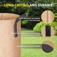 thumbnail image 3 of iPower 12-Pack 7 Gallon Plant Grow Bags Thickened Nonwoven Aeration Fabric Container Durable Pots, Strap Handles for Garden, Tan, Round, 3 of 7