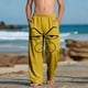 thumbnail image 1 of Pantalones largos para niños y niñas, de moda, estampados, casuales, de playa, con bolsillos., 1 of 9