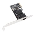 thumbnail image 1 of Card Gigabit Ethernet Card PCI-E Full Compatible Drive-Free  Controller Accessories, 1 of 7
