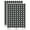 Black, variant on Movie Ticket with Stars Raffle Ticket Solid 200+ Round Stickers - Black - Gloss Finish - 0.50" Size