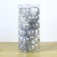 thumbnail image 3 of 24pc/box Christmas Ball Decorations 6cm Plastic Colorful Hanging Ball Xmas Tree Decoration Hotel Restaurant Home Ornament Decors, 3 of 5