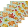 thumbnail image 2 of GZHJMY Autumn Maple Leaf Washcloths 6 Pack, Super Soft Absorbent Cotton Baby Face Towels, Washable Reusable Fingertip Towel for Bath Gym Hotel Spa, 12 x 12 Inch, 2 of 7