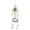 B, variant on KGJQ Faux Crystal Prisms Suncatcher, Natural Stone Window Hanging Ornament, Wind Chime Rainbow Maker Pendant for Home Garden Porch