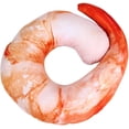 thumbnail image 1 of Latinaric 1 pieza creativa en forma de U cuello camarón almohada accesorios para dormir carne de camarón Zhivalor LN-2282, 1 of 4