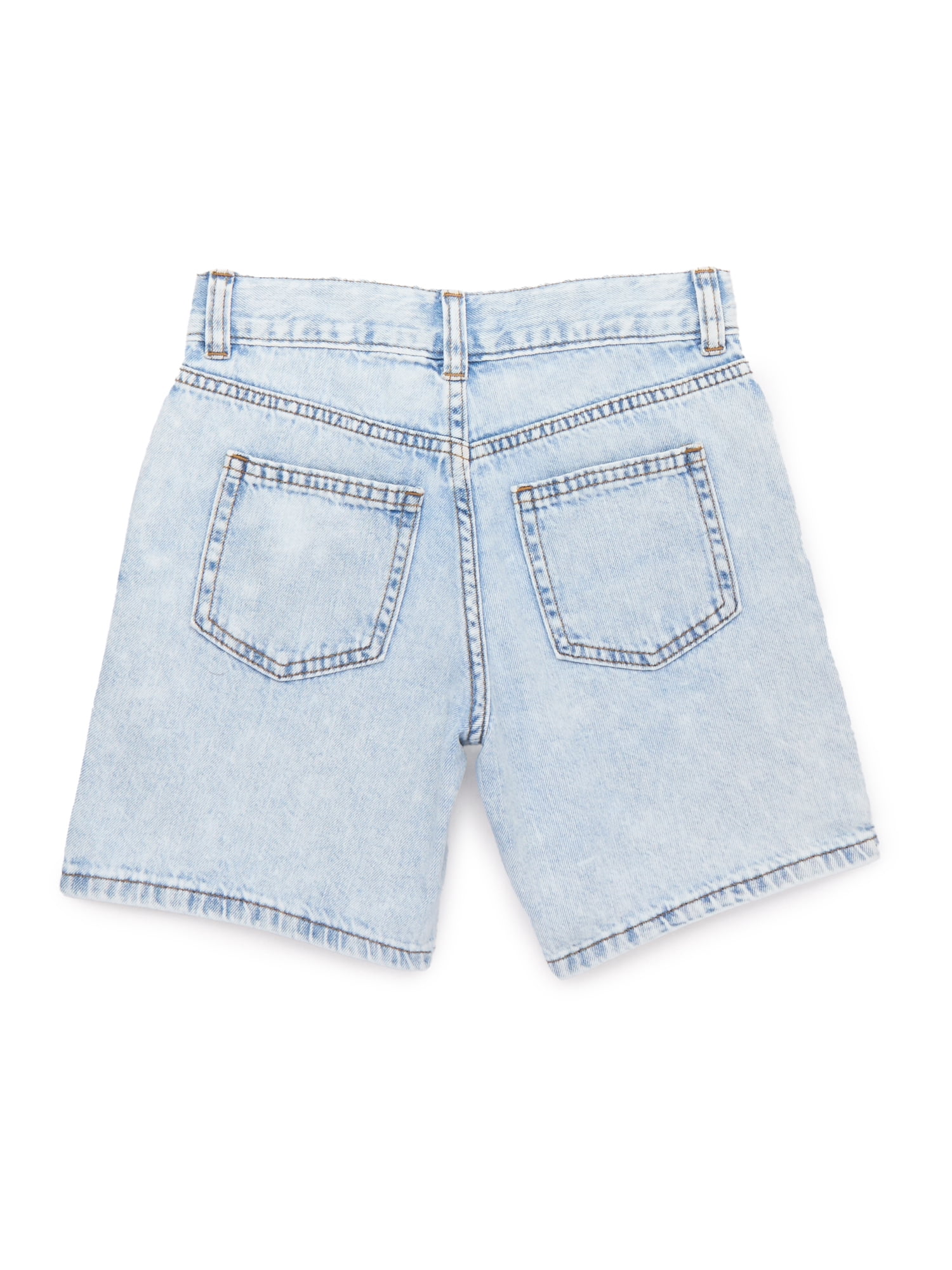 Wonder Nation Boys Denim Shorts, Sizes 4-16 Husky