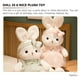 thumbnail image 2 of Juguete de peluche de peluche de conejito Muñeca de conejo de peluche divertido para niñas para niños, 2 of 5