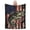 50x40, variant on Bass Fishing Camo Camouflage American Flag Green Black Full Plush Throw Blankets Fleece Blanket for Couch Bed Warm Throw Blanket for Women Men Boy Girls Gift Living Room Decor 60x50