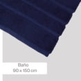 thumbnail image 5 of Toalla Twist baño 90x150cm Azul Marino, 5 of 5