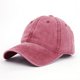thumbnail image 1 of Gorra de béisbol ajustable lavable de algodón retro $ Sombrero retro clásico de color sólido discreto $ Gorra de béisbol retro de todo fósforo de moda callejera, 1 of 3