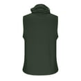thumbnail image 6 of Otntypg Womens Sleeveless Sun Protection Shirt UPF 50+ Rash Guard Shirts with Face Mask Summer Outdoor Athletic Workout Tank Tops Army Green#01 XXL, 6 of 6