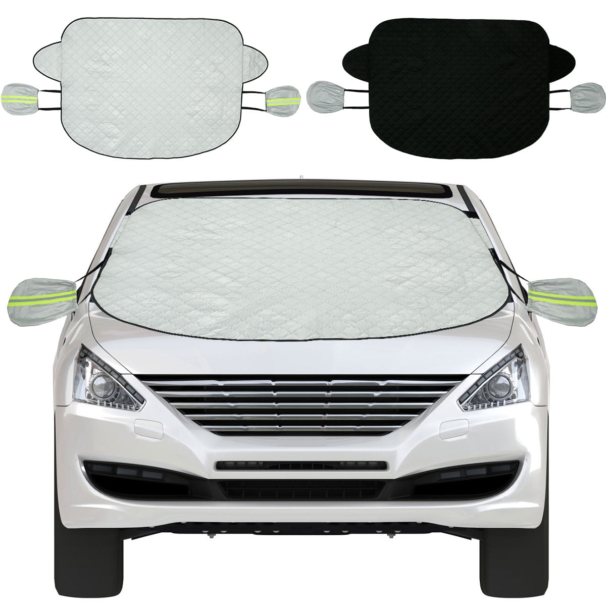 Durable Snow Cover Front Window SUV Vehicle Windshield Sunshade Truck Magnetic 