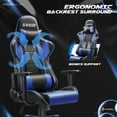 thumbnail image 5 of Homall Gaming Chair office Chair with Headrest & Lumbar Support, Blue, 5 of 7