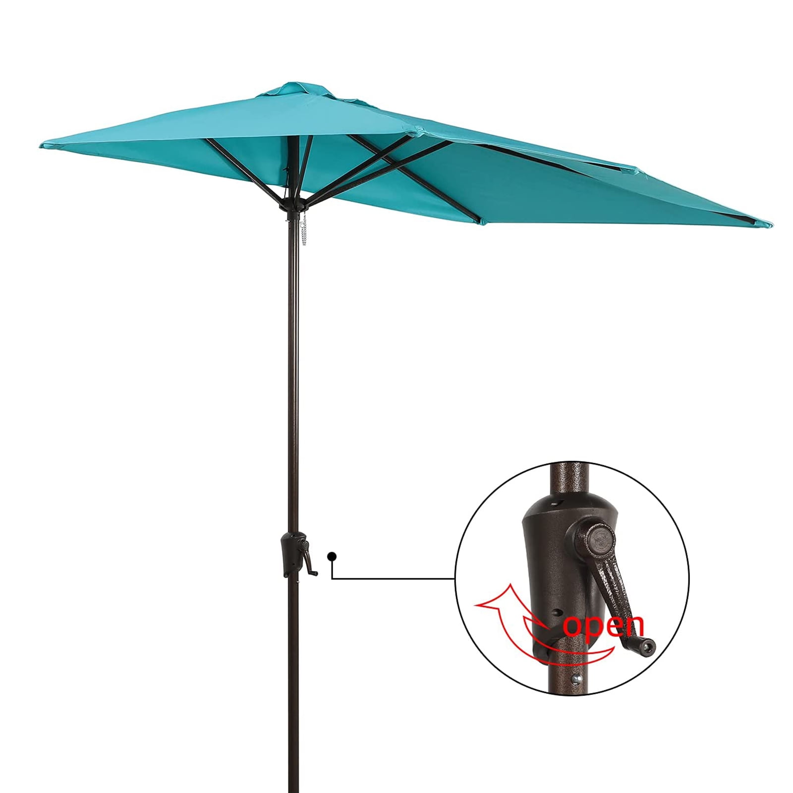 Best Choice Products Mobile Umbrella Base, Fillable