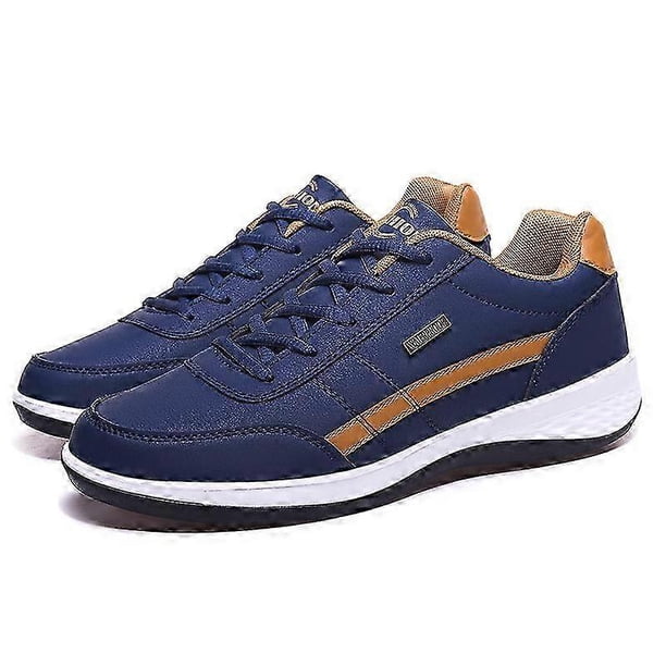 Men's Outdoor Blue-Brown Running Sneaker Sports Shoes Trainers Casual Shoes Hiking Shoes C