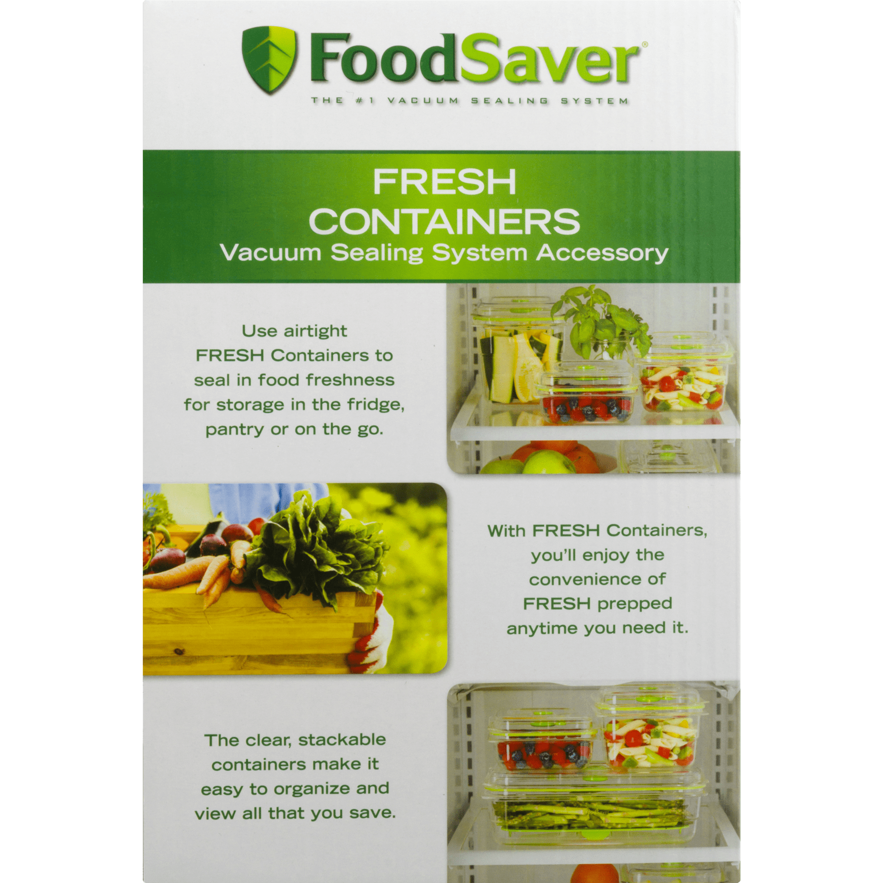 FoodSaver Official Vacuum packed container Fresh box 3 cup FA2S 700ml 2  pieces