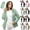 Army Green, variant on Womens Packable Hooded Waterproof Rain Jacket Elastic Cuff Hem Lightweight Windproof Casual Outerwear+Storage Pouch