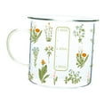 thumbnail image 5 of Borosilicate Large Clear Printed Glass Cup Household Large Capacity with Handle 360ml, 5 of 9