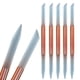 thumbnail image 1 of Juego de 5 piezas de empujador de cutículas de vidrio, limas de uñas de doble cara, limas de manicura, removedor de cutículas, 1 of 6