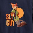 thumbnail image 3 of Disney Zootopia - Sly Guy  - Toddler & Youth Crewneck Fleece Sweatshirt, 3 of 5